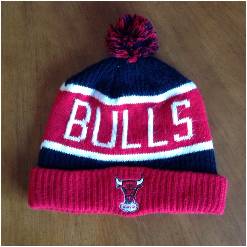 Forty Seven Hardwood Classics Chicago Bulls Knit Beenie Hat